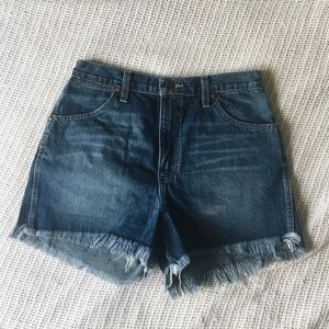 Wrangler High-waisted Cut-off Shorts